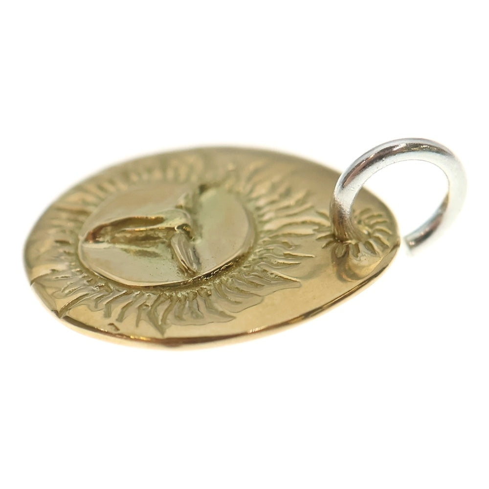 TADY & KING(タディアンドキング) K18 ロングホーン金メタルM ペンダント ネックレストップ ゴールド