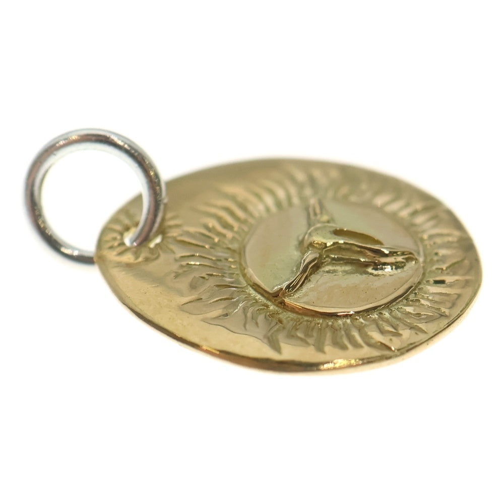 TADY & KING(タディアンドキング) K18 ロングホーン金メタルM ペンダント ネックレストップ ゴールド