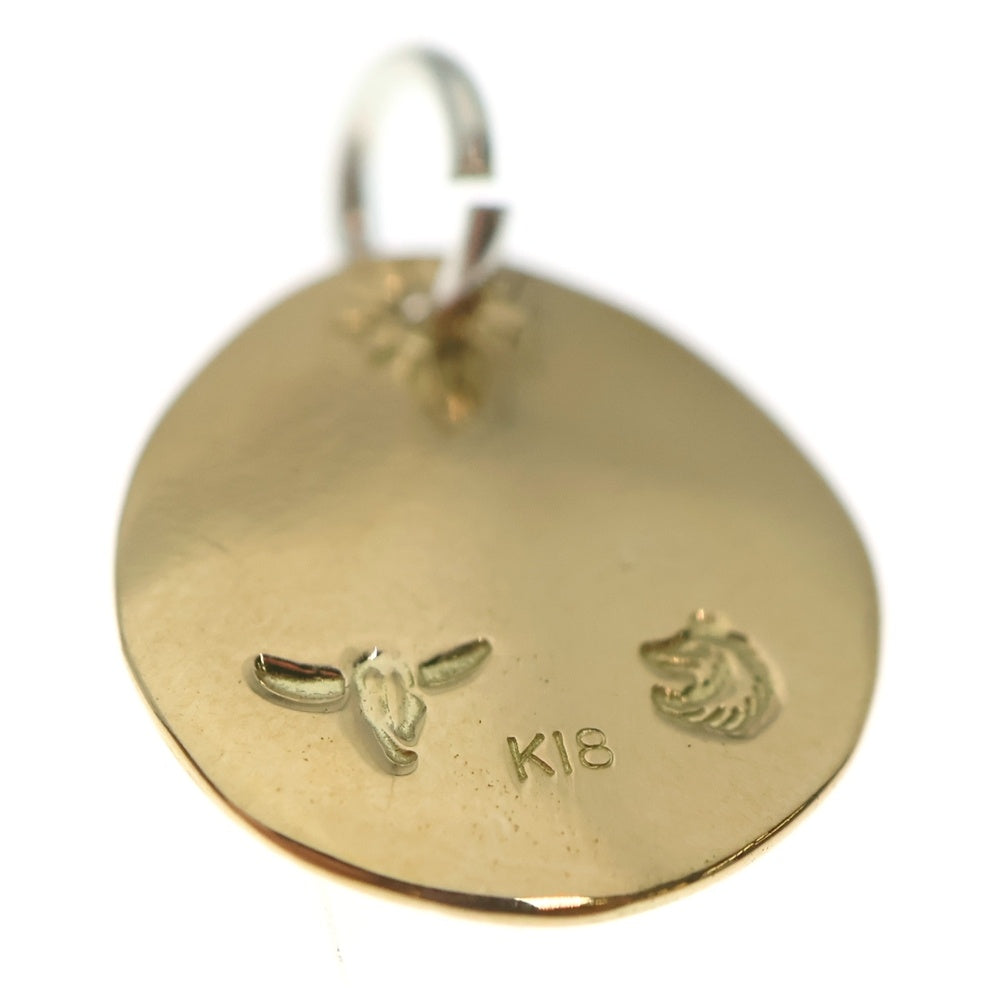 TADY & KING(タディアンドキング) K18 ロングホーン金メタルM ペンダント ネックレストップ ゴールド