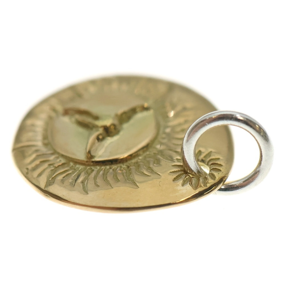 TADY & KING(タディアンドキング) K18 ロングホーン金メタルM ペンダント ネックレストップ ゴールド