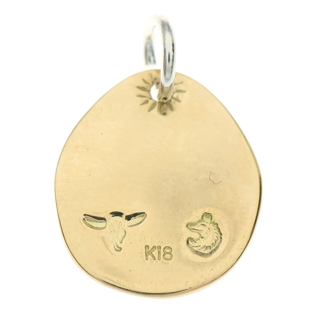 TADY & KING(タディアンドキング) K18 イーグル金メタルM ペンダント ネックレストップ ゴールド