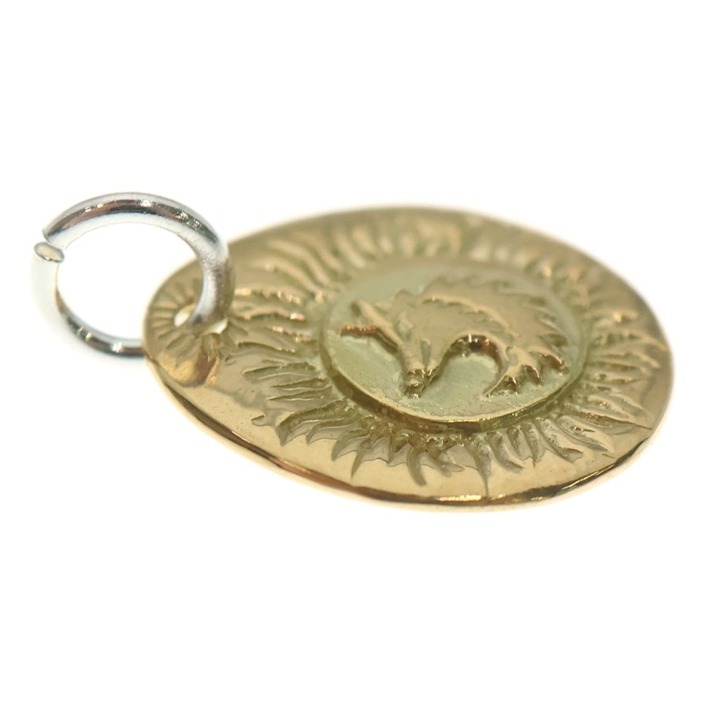 TADY & KING(タディアンドキング) K18 ウルフ金メタルM ペンダント ネックレストップ ゴールド