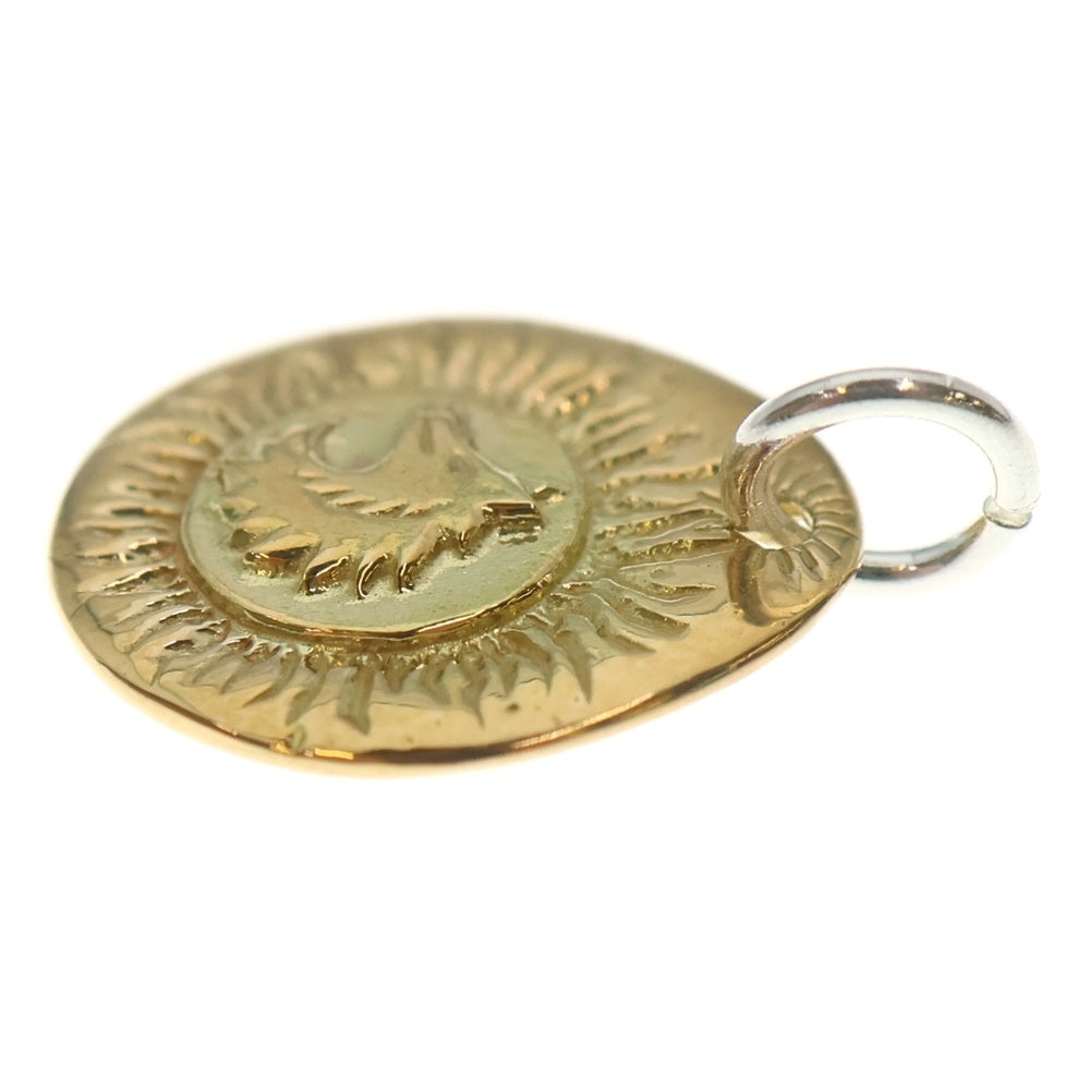 TADY & KING(タディアンドキング) K18 ウルフ金メタルM ペンダント ネックレストップ ゴールド