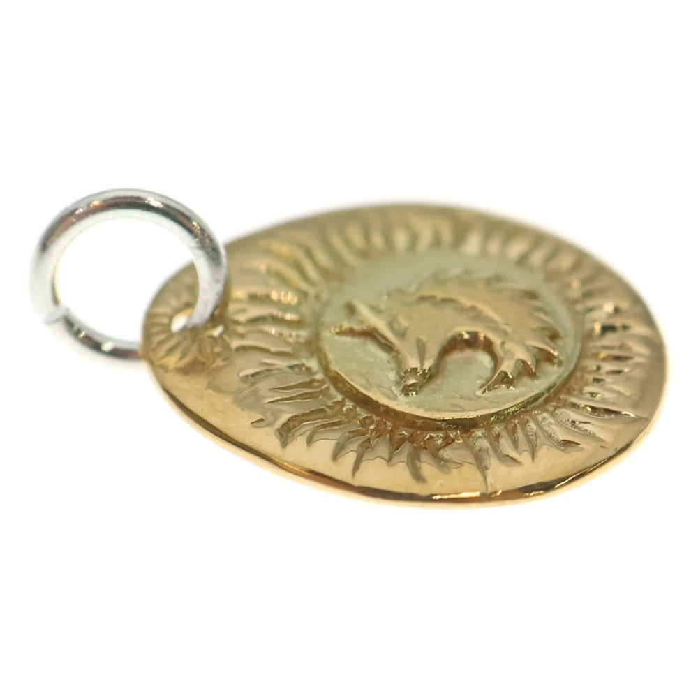 TADY & KING(タディアンドキング) K18 ウルフ金メタルM ペンダント ネックレストップ ゴールド