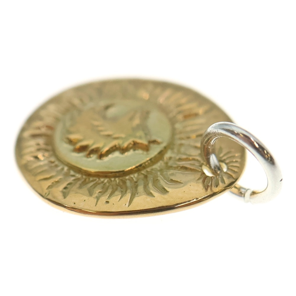 TADY & KING(タディアンドキング) K18 ウルフ金メタルM ペンダント ネックレストップ ゴールド