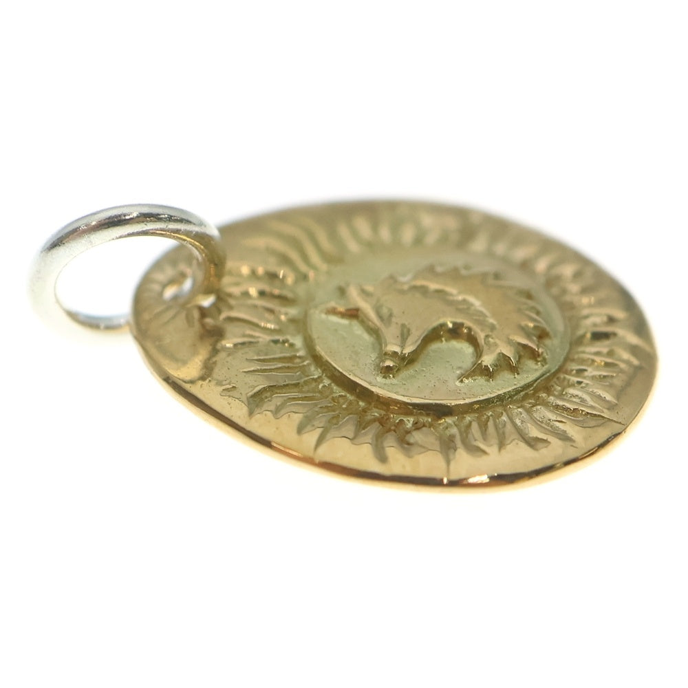 TADY & KING(タディアンドキング) K18 ウルフ金メタルM ペンダント ネックレストップ ゴールド