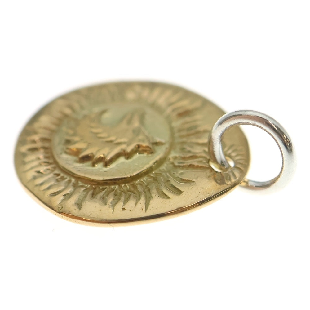 TADY & KING(タディアンドキング) K18 ウルフ金メタルM ペンダント ネックレストップ ゴールド