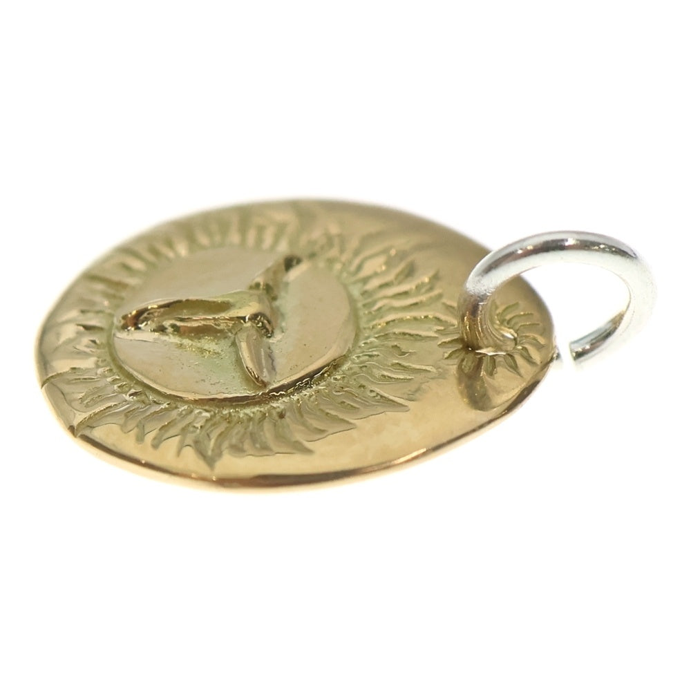 TADY & KING(タディアンドキング) K18 ロングホーン金メタルM ペンダント ネックレストップ ゴールド