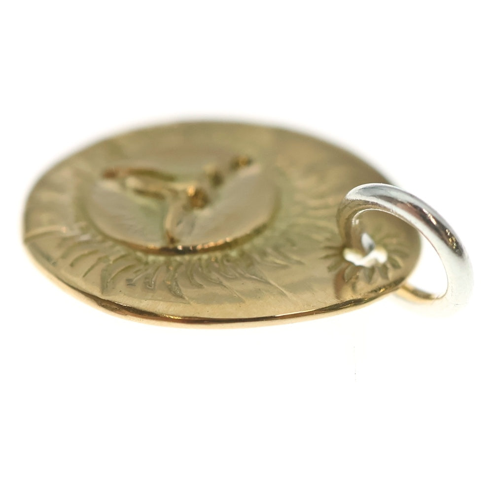 TADY & KING(タディアンドキング) K18 ロングホーン金メタルM ペンダント ネックレストップ ゴールド