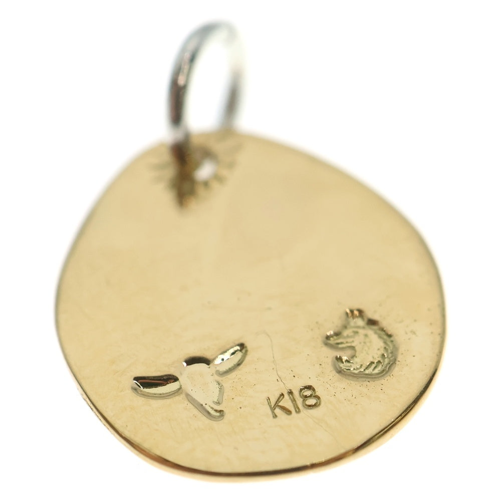 TADY & KING(タディアンドキング) K18 イーグル金メタルM ペンダント ネックレストップ ゴールド