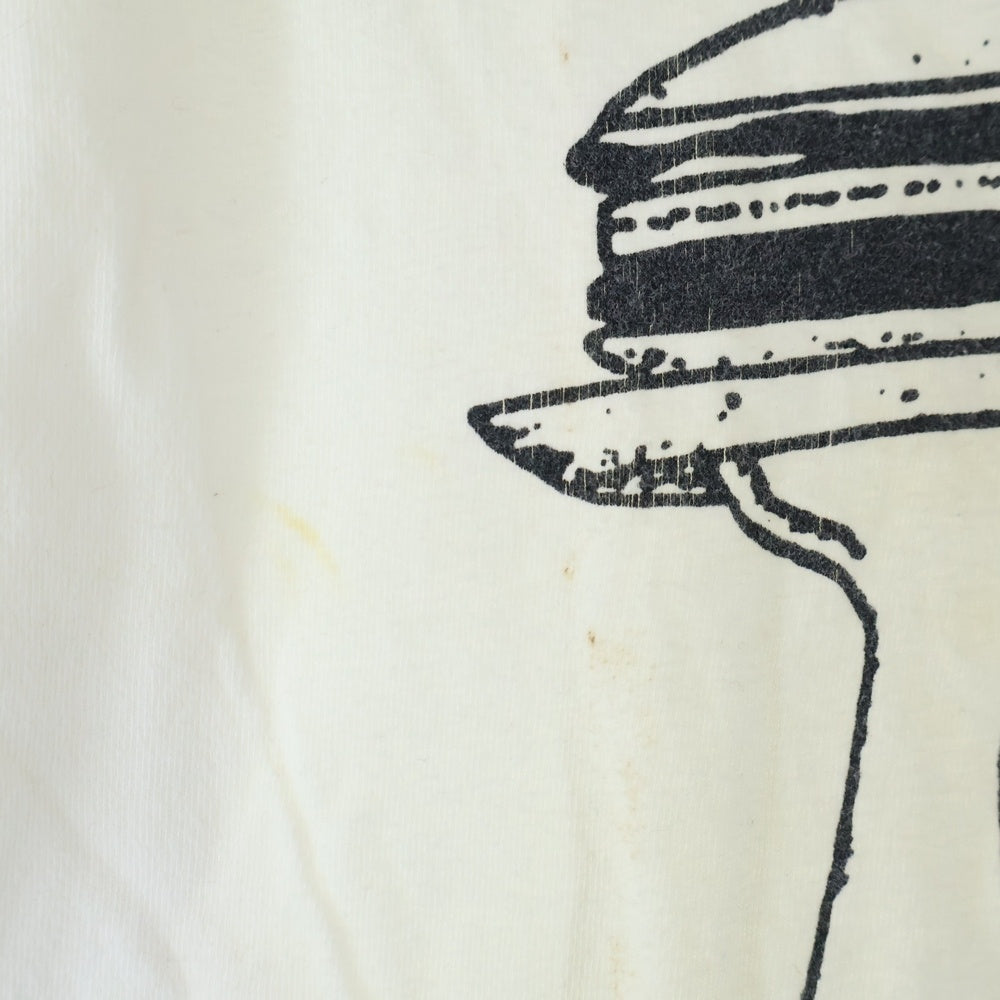 VINTAGE(ヴィンテージ) 90s Elvis Presley BIG BOY エルヴィス プレスリー Tシャツ 半袖カットソー ホワイト