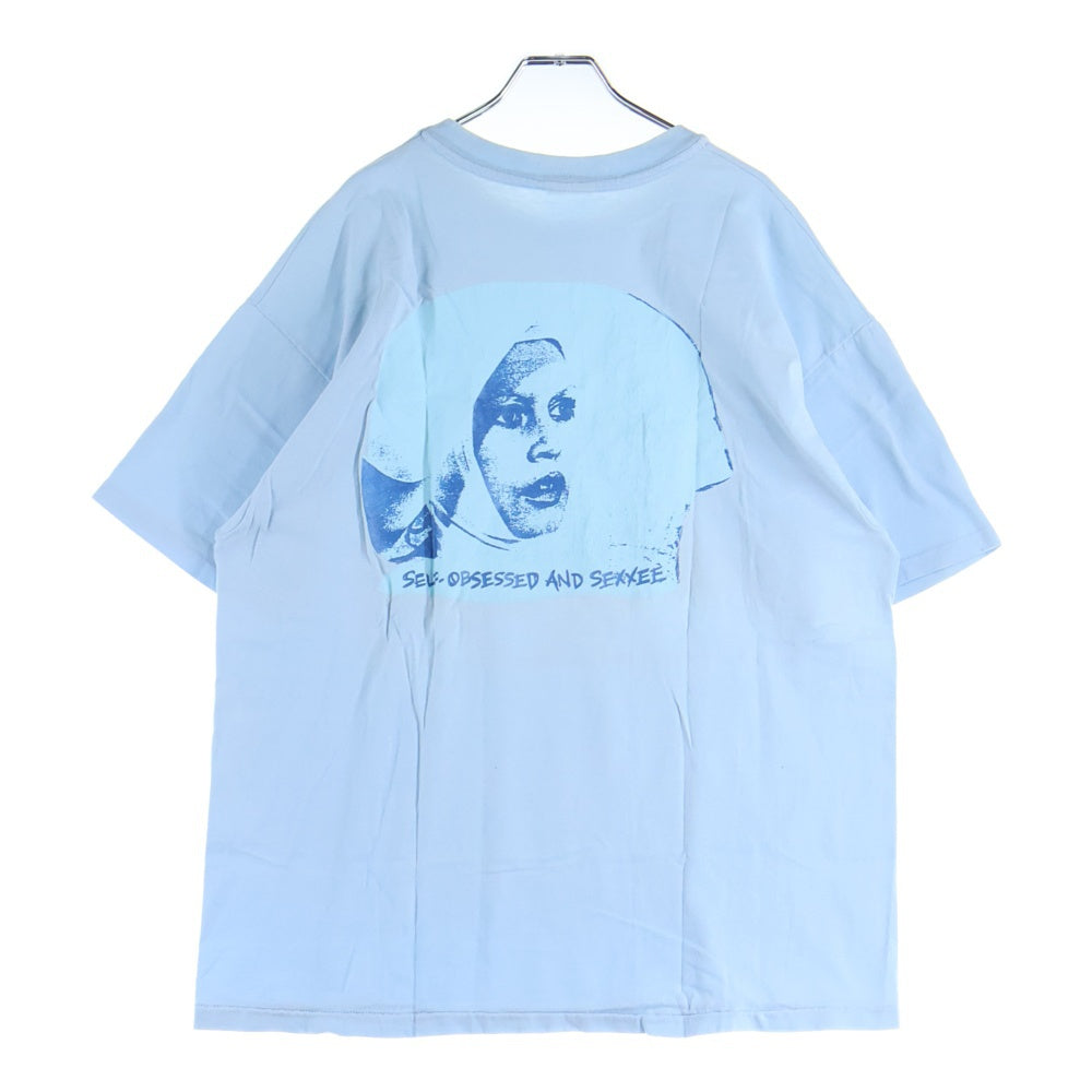 VINTAGE(ヴィンテージ) 90s SONIC YOUTH SEXXE BLUE ソニックユース 両面プリント Tシャツ 半袖カットソー ブルー