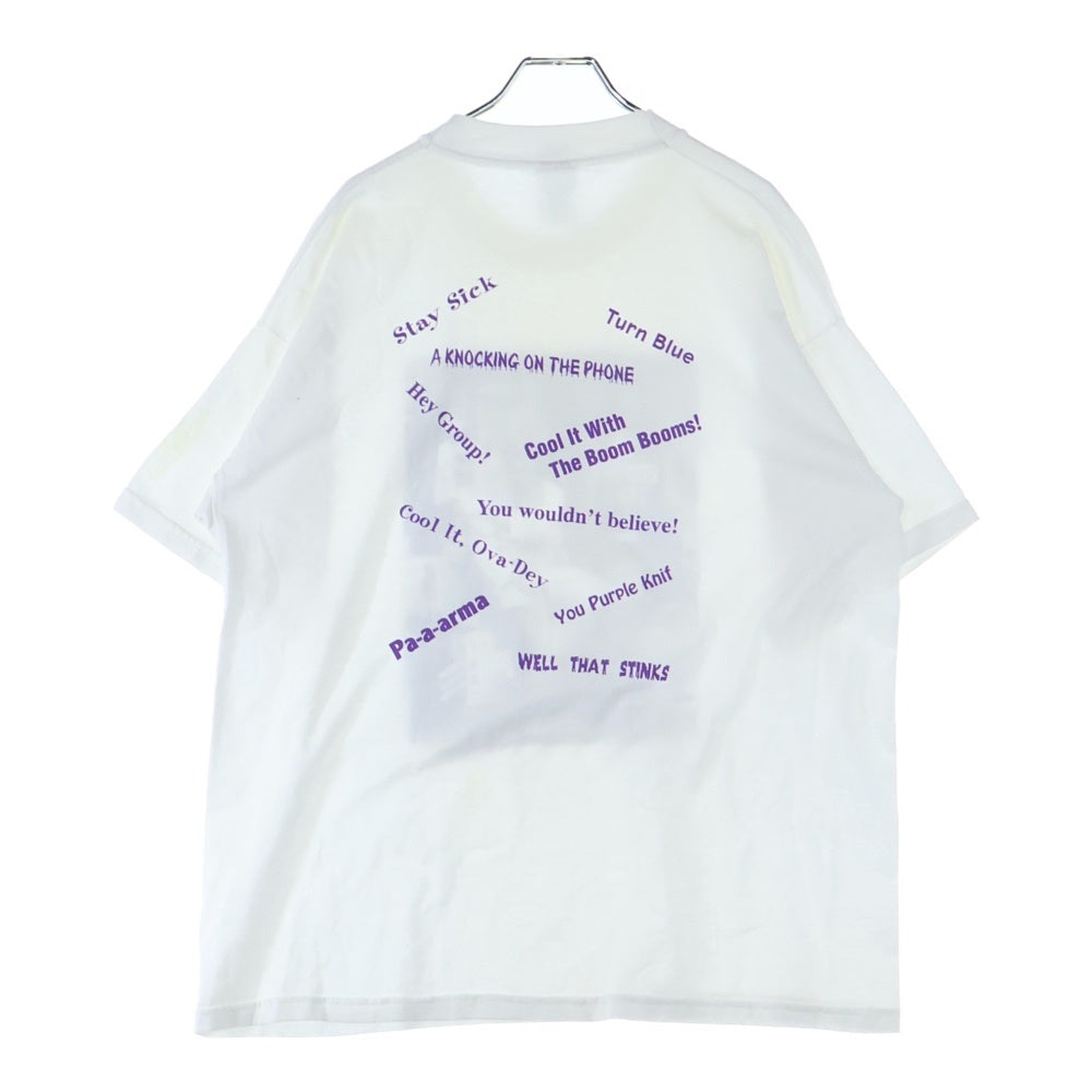 VINTAGE(ヴィンテージ) 90s GHOULARDI グーラーディ Tシャツ 半袖カットソー ホワイト