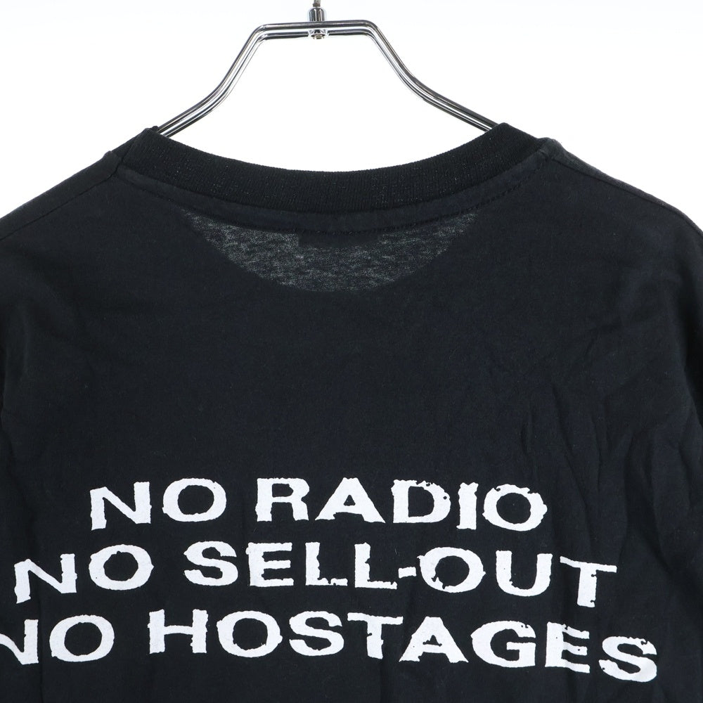 VINTAGE(ヴィンテージ) 90s ICE-T HOME INVASION RAP TEE アイス T 両面プリント Tシャツ 半袖カットソーブラック