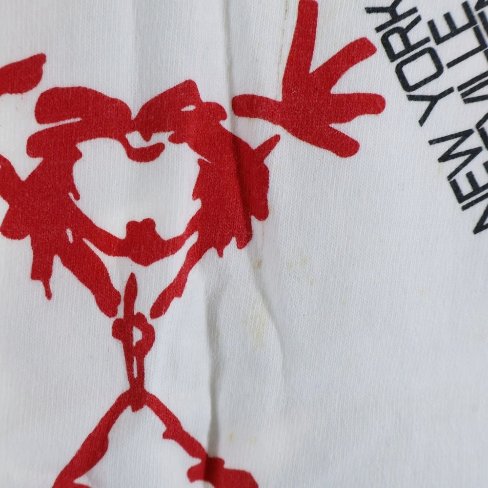 VINTAGE(ヴィンテージ) 90s PEARL JAM YIELD TOUR パールジャム 両面 アーム プリント Tシャツ 長袖カットソー ホワイト