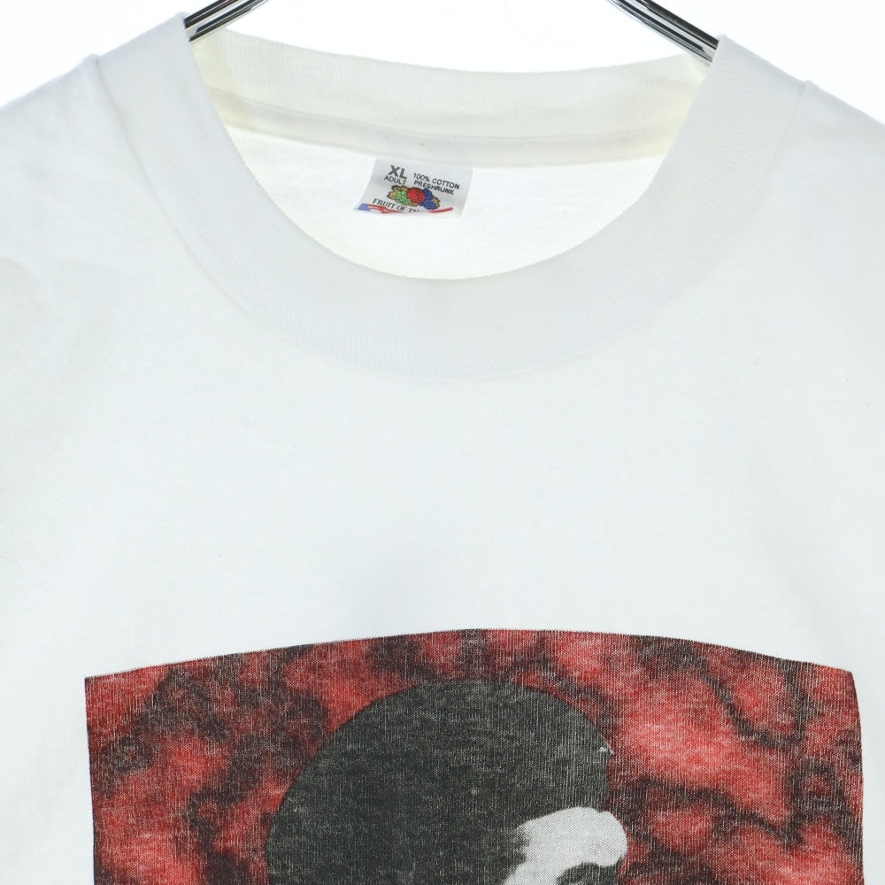 VINTAGE(ヴィンテージ) 90s Ernesto Guevara エルネスト・ゲバラ チェゲバラ フロント プリント Tシャツ 半袖カットソー ホワイト