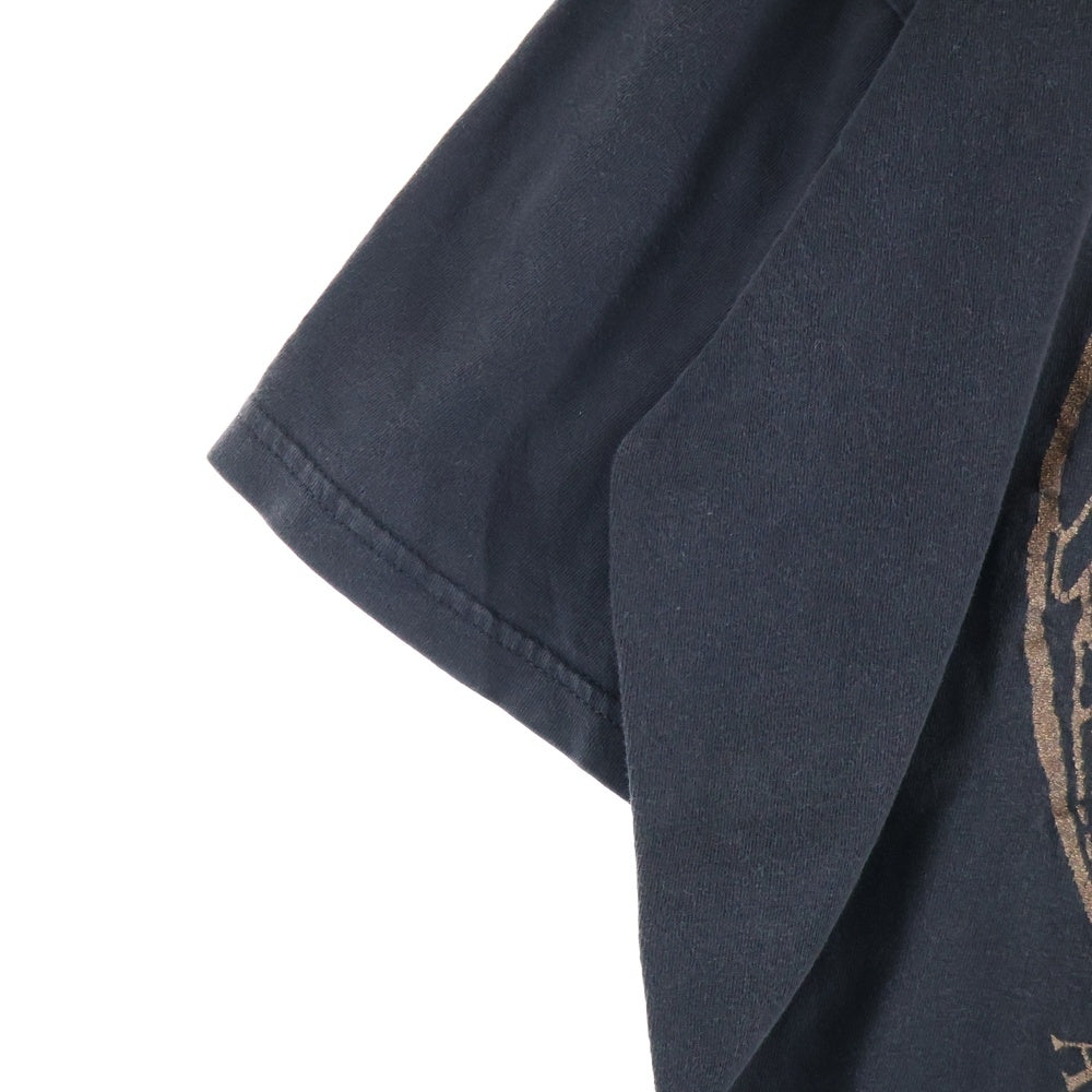 VINTAGE(ヴィンテージ) 90s MARILYN MANSON ANTICHRIST SUPERSTAR マリリンマンソン アンチクライスト スーパースター 両面プリント Tシャツ 半袖カットソーブラック