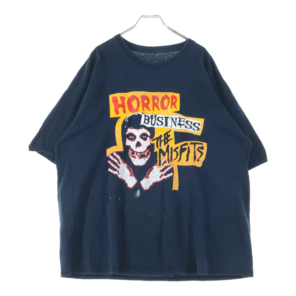 VINTAGE(ヴィンテージ) 00s MISFITS HORROR BUSINESS ミスフィッツ Tシャツ 半袖カットソーブラック