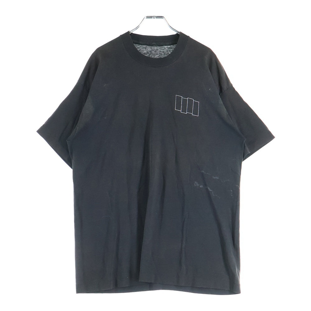 VINTAGE(ヴィンテージ) 80s BLACK FLAG THE PROCESS ブラックフラッグ 両面プリント Tシャツ 半袖カットソーブラック