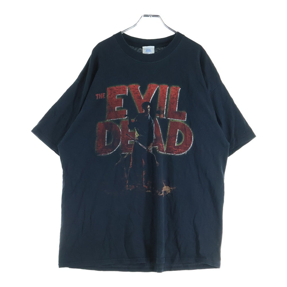 VINTAGE(ヴィンテージ) 00s EVIL DEAD MOVIE TEE 死霊のはらわた プリント Tシャツ 半袖カットソーブラック