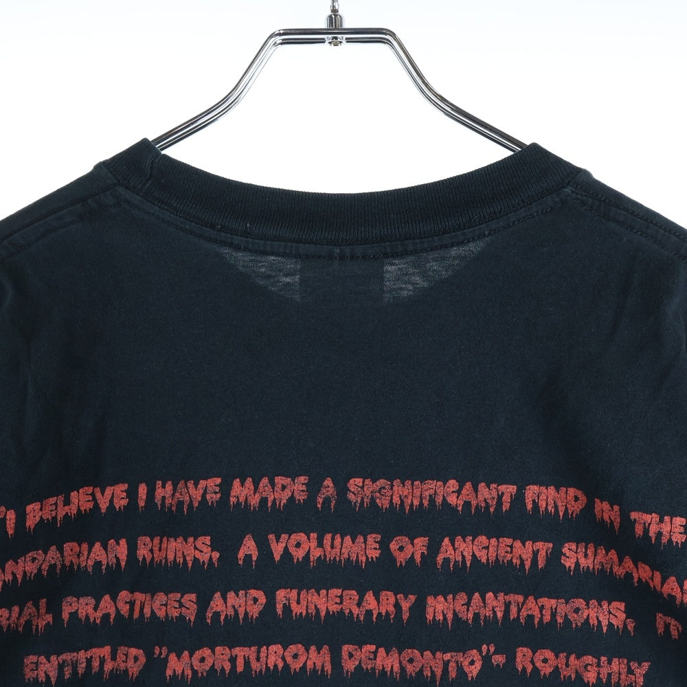 VINTAGE(ヴィンテージ) 00s EVIL DEAD MOVIE TEE 死霊のはらわた プリント Tシャツ 半袖カットソーブラック