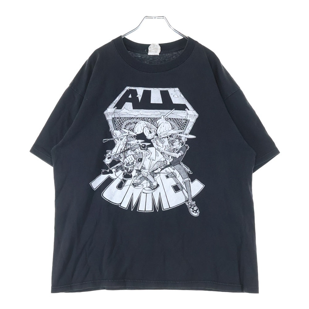 VINTAGE(ヴィンテージ) 90s ALL PUMMEL パメル 両面プリント Tシャツ 半袖カットソーブラック