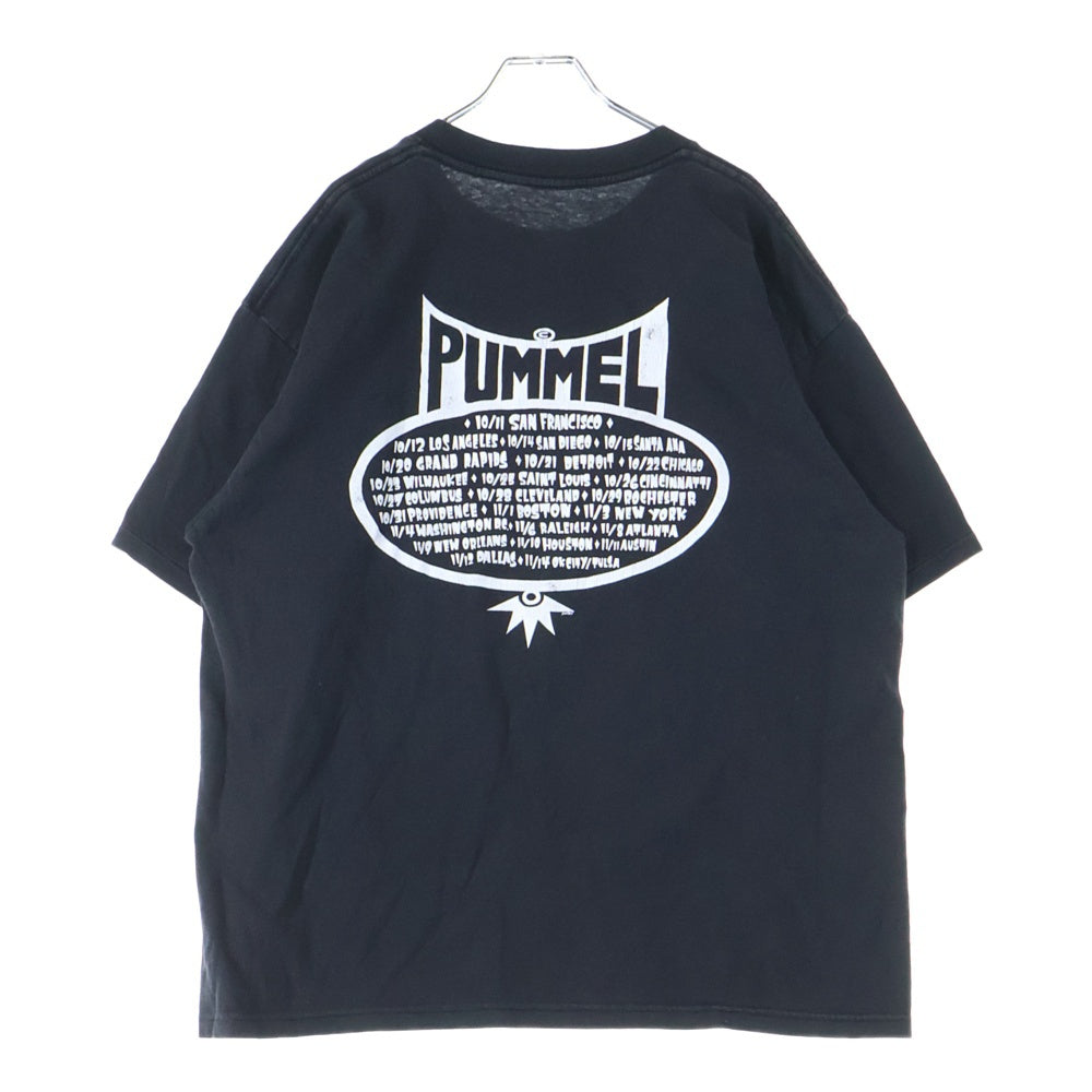 VINTAGE(ヴィンテージ) 90s ALL PUMMEL パメル 両面プリント Tシャツ 半袖カットソーブラック