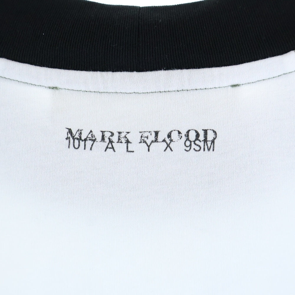 1017 ALYX 9SM(アリクス) グラフィック プリント ラグラン 半袖 Tシャツ オリーブ