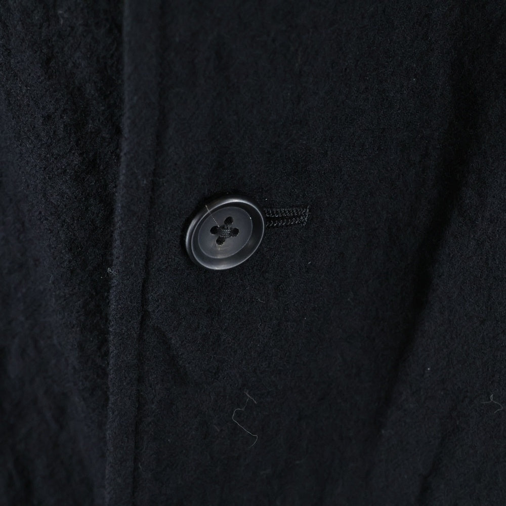 Y's for men(ワイズフォーメン) × MASSES SHRINK SERGE FULLING JACKET ML-J90-143-1 マシス シュリンクサージ ジャケット ブラック