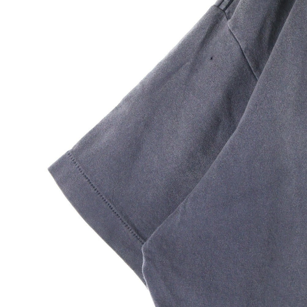 SAINT MICHAEL(セントマイケル) 24SS ×エヴァンゲリオン プリント半袖クルーネックTシャツ 半袖カットソー チャコールグレー SM-YS8-0000-C24