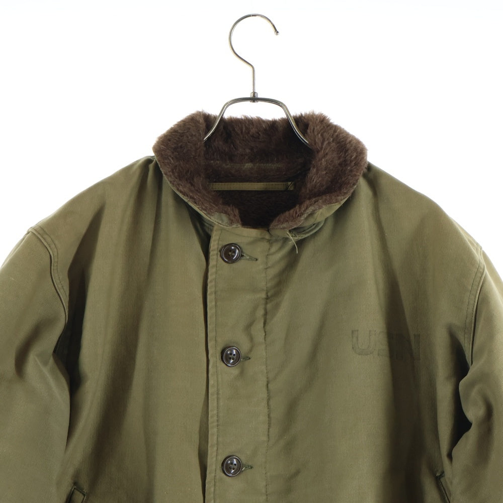 VINTAGE(ヴィンテージ) 50s USN N-1 DECK JACKET TALON ZIP デッキ ミリタリー ジャケット カーキ