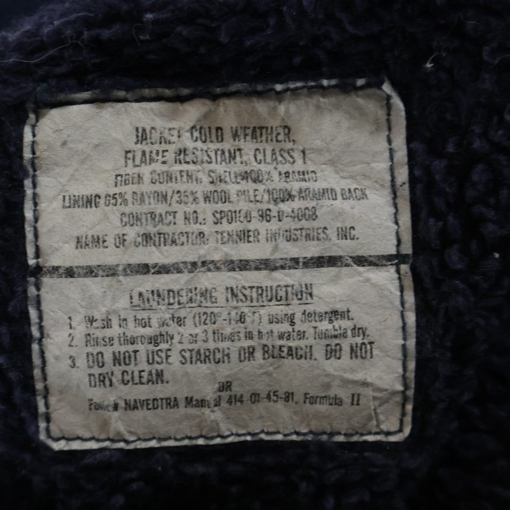 VINTAGE(ヴィンテージ) 90s US NAVY アラミドジャケット ネイビー