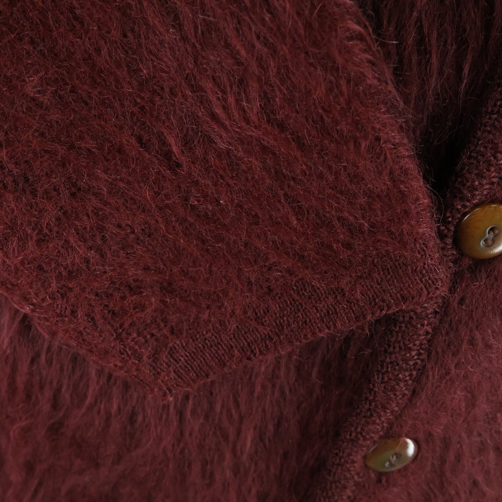 TENDERLOIN(テンダーロイン) Wool Cardigan ウール カーディガン ボルドー