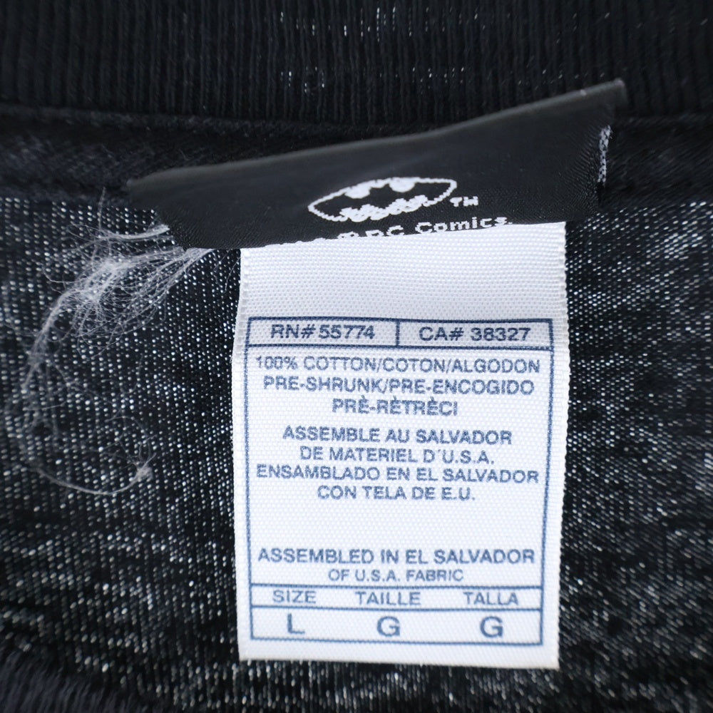 VINTAGE(ヴィンテージ) 00s THE DARK KNIGHT JOKER ダークナイト ジョーカー 半袖プリントTシャツ カットソー ブラック