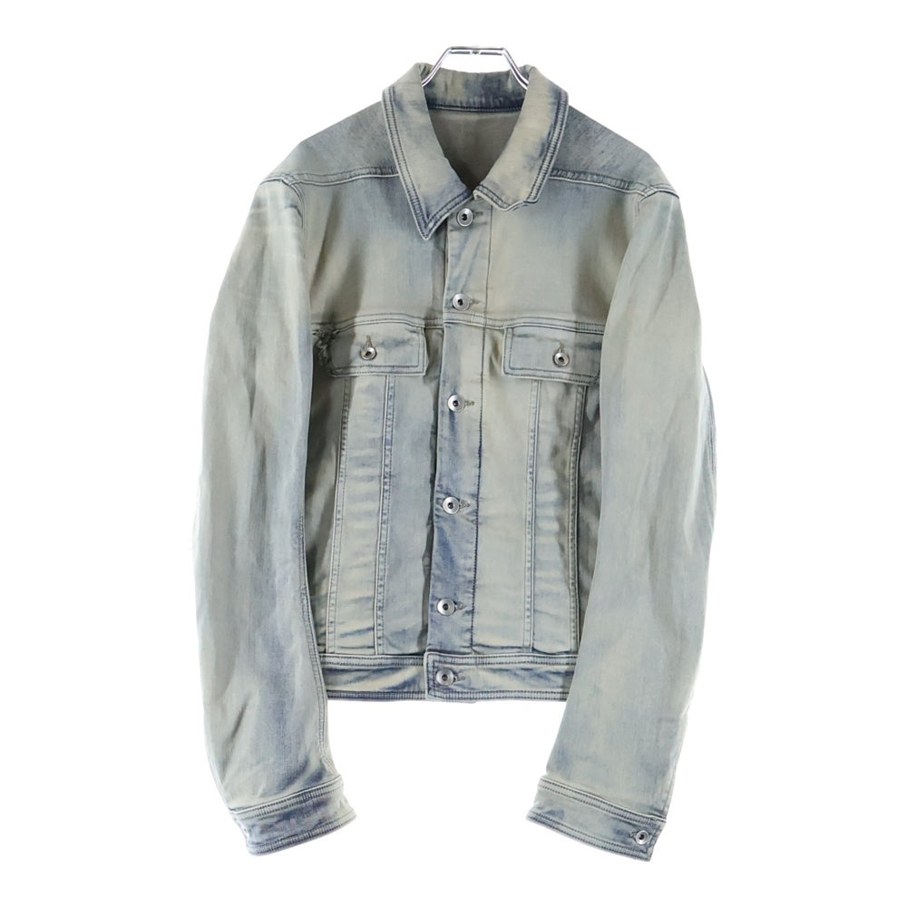 DRKSHDW(ダークシャドウ) 24SS SLIM STRETCH DENIM TRUCKER JACKET DU01D1751-SKY デニムジャケット インディゴ