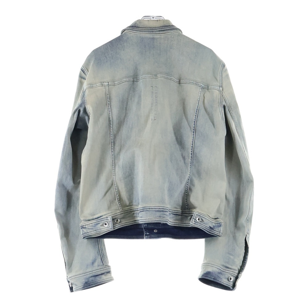 DRKSHDW(ダークシャドウ) 24SS SLIM STRETCH DENIM TRUCKER JACKET DU01D1751-SKY デニムジャケット インディゴ