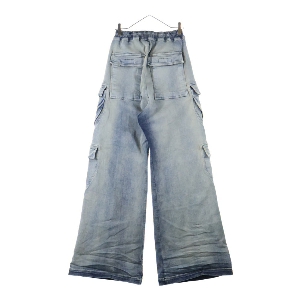 DRKSHDW(ダークシャドウ) DOUBLE CARGO JUMBO BELAS DS02D2324-SKY ダブルカーゴジャンボベラパンツ インディゴ