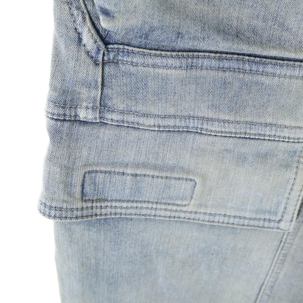 DRKSHDW(ダークシャドウ) DOUBLE CARGO JUMBO BELAS DS02D2324-SKY ダブルカーゴジャンボベラパンツ インディゴ