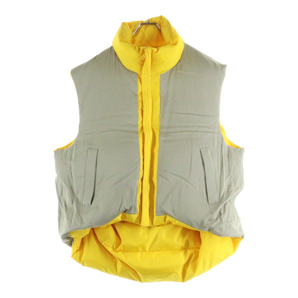 KAPITAL(キャピタル) Burger-KEEL EK-1292 バーガー リップストップナイロン ダウンベスト イエロー