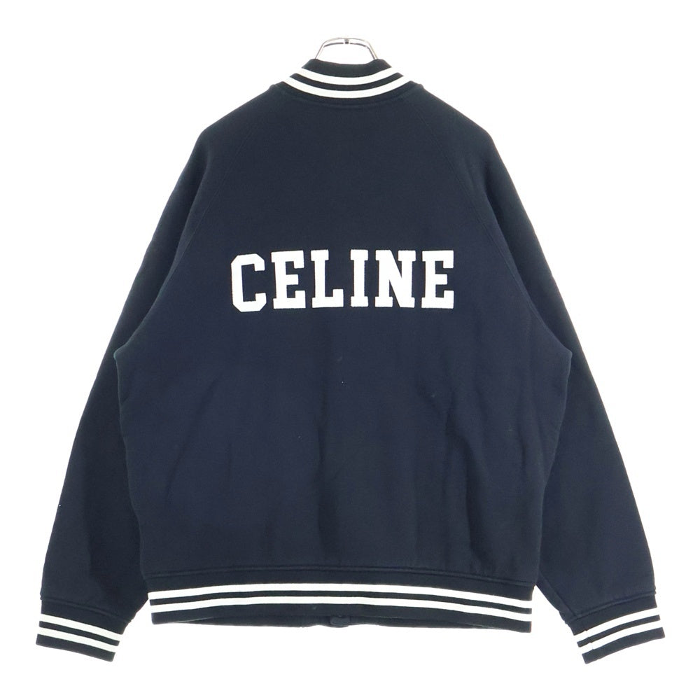 CELINE(セリーヌ) 22AW カレッジ ロゴ テディ ジャケット ブラック 2Y815345F