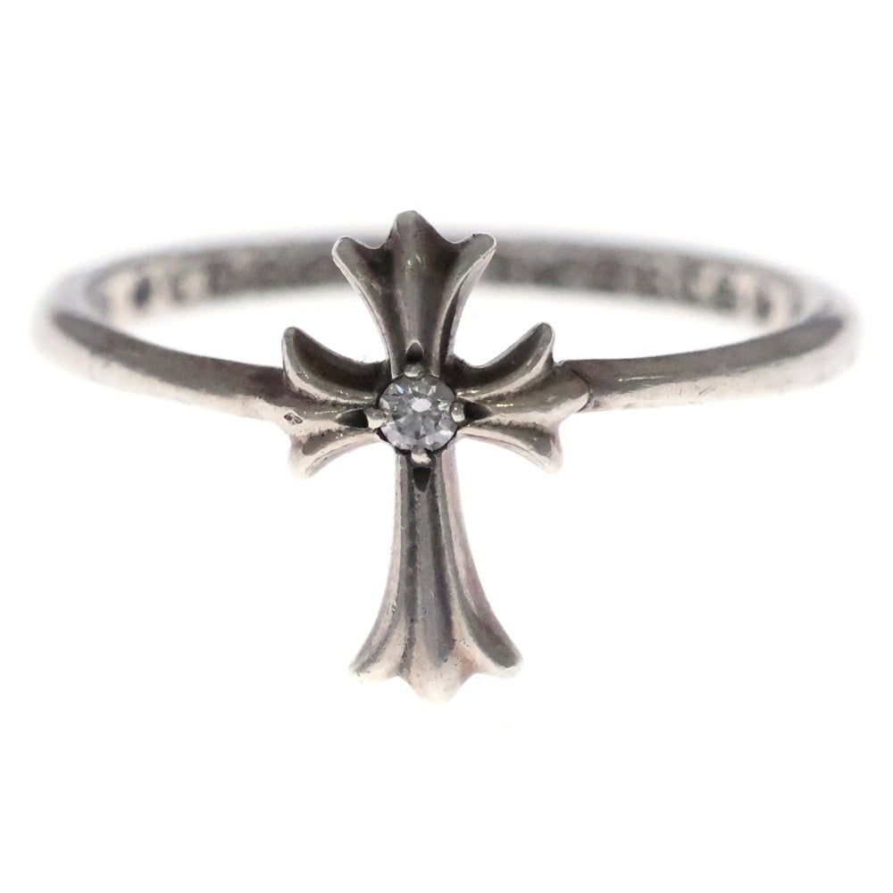 CHROME HEARTS(クロムハーツ) BUBBLGM CH CRS DIA バブルガム CH クロス 1ダイヤ シルバー リング