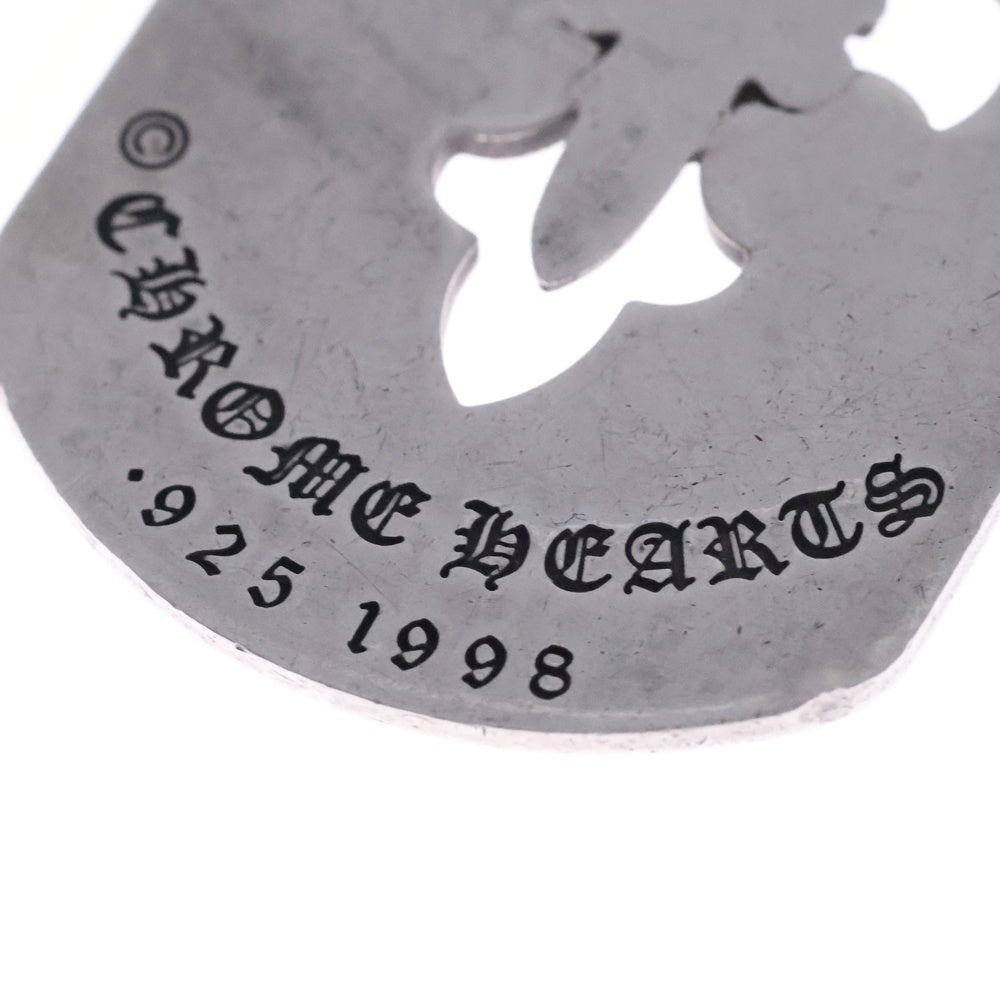CHROME HEARTS(クロムハーツ) D TAG SML FLE DAG フレアダガードッグタグ スモールドッグタグ ネックレストップ シルバー