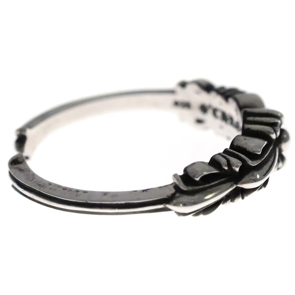 CHROME HEARTS(クロムハーツ) BABY CLSC ベイビークラシックダブルフローラルリング シルバー