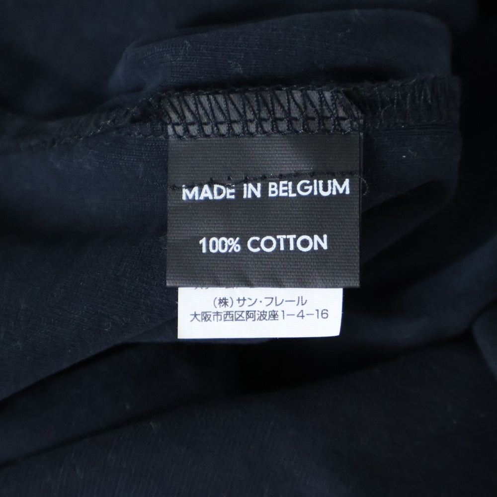 RAF SIMONS(ラフシモンズ) 02AW Archive Virginia Creeper期 NEBRASKA TEE ネブラスカ プリント 半袖Tシャツ ブラック