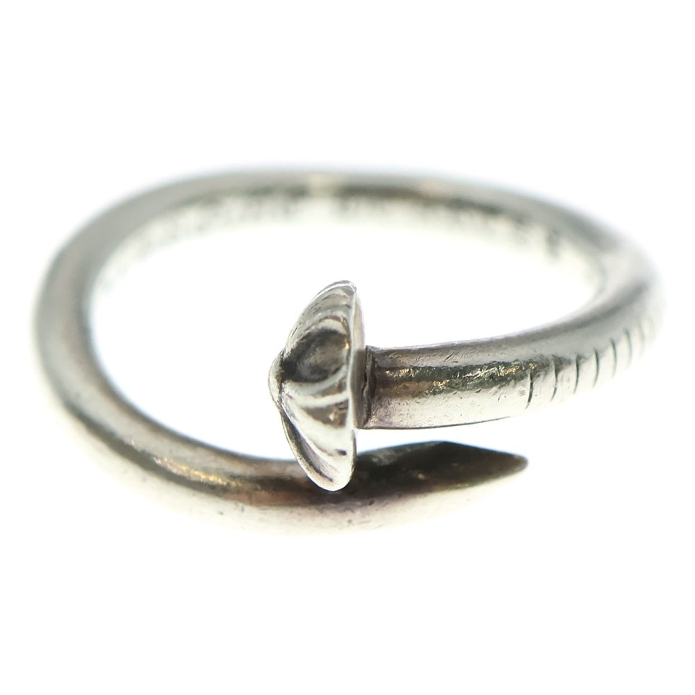 CHROME HEARTS(クロムハーツ) NAIL CRSBALL ネイル クロスボール リング シルバー BCA349