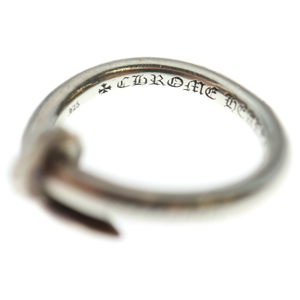 CHROME HEARTS(クロムハーツ) NAIL CRSBALL ネイル クロスボール リング シルバー BCA349