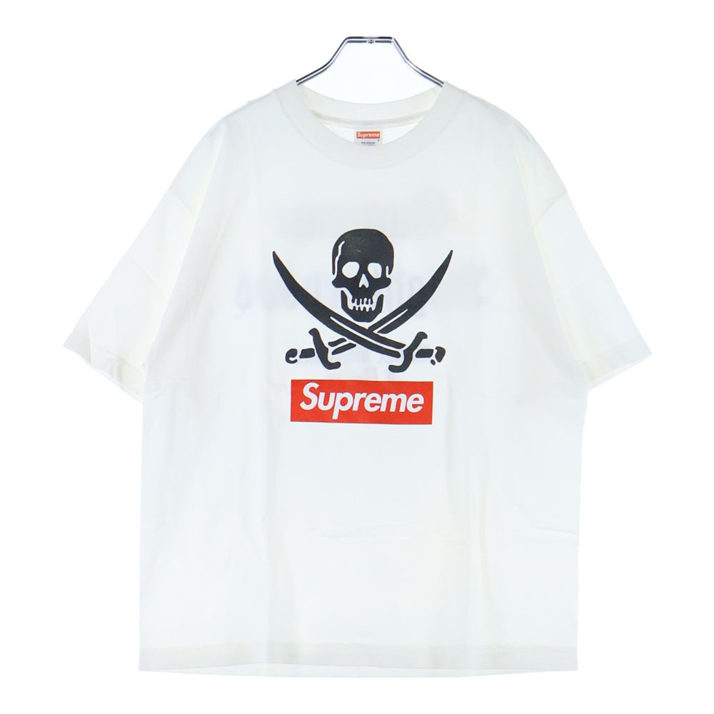 SUPREME(シュプリーム) 07SS ×NEIGHBORHOOD Skull Box Logo Tee ネイバーフッド 半袖プリントTシャツ カットソー ホワイト