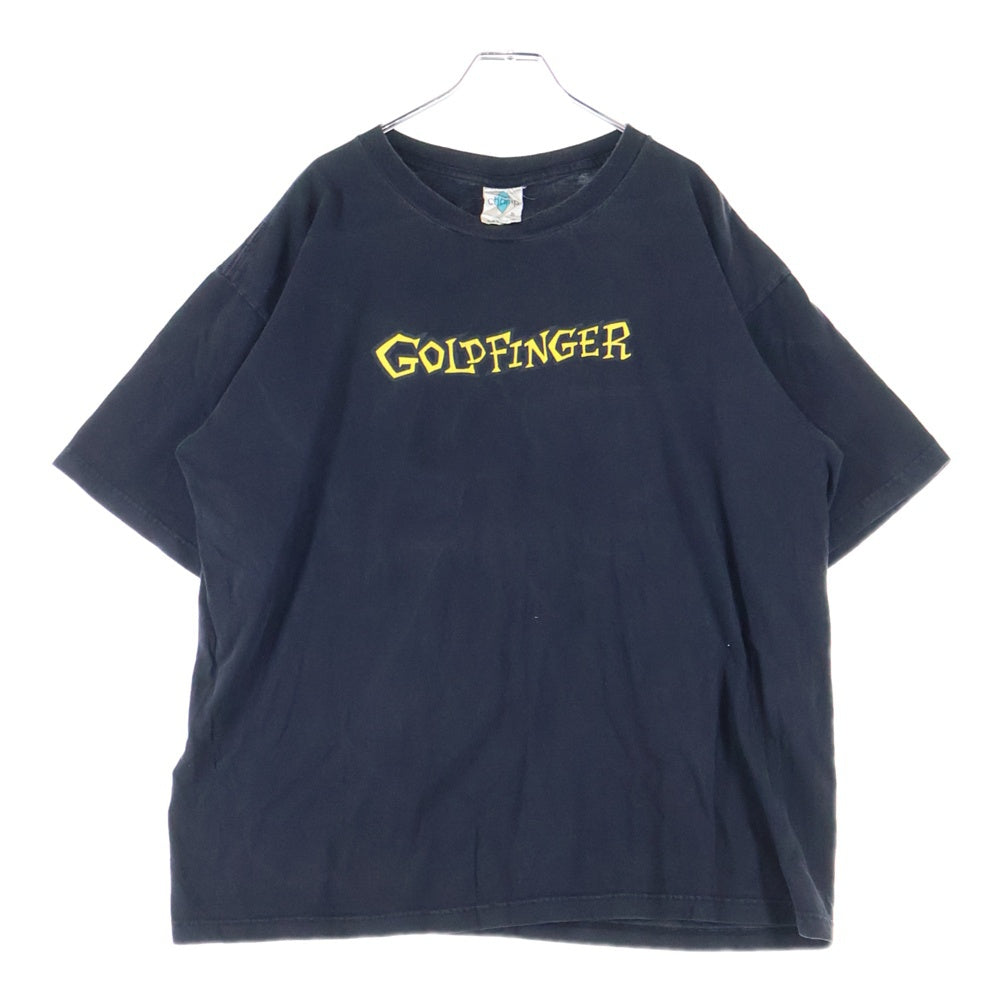 VINTAGE(ヴィンテージ) 90s GOLDFINGER ゴールドフィンガー Tシャツ 半袖カットソー ブラック