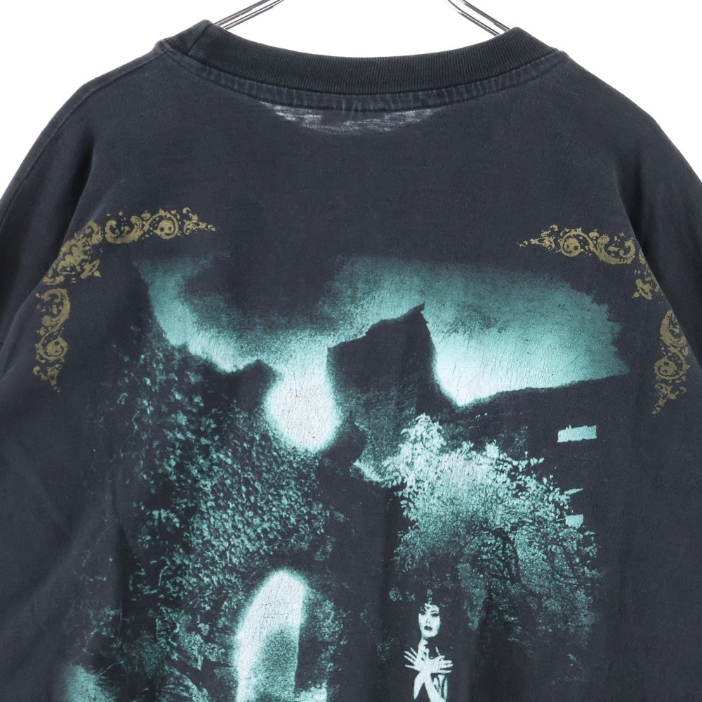 VINTAGE(ヴィンテージ) 90s CRADLE OF FILTH FVIIER AL ILL CAR PATHIA クレイドルオブフィルス 両面プリント Tシャツ 半袖カットソー ブラック