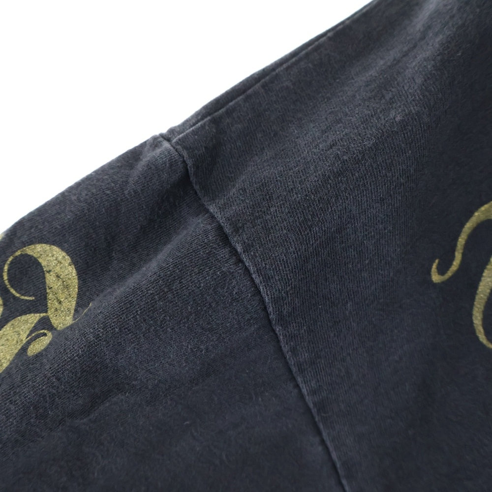 VINTAGE(ヴィンテージ) 90s CRADLE OF FILTH FVIIER AL ILL CAR PATHIA クレイドルオブフィルス 両面プリント Tシャツ 半袖カットソー ブラック